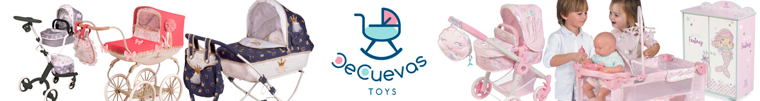  DE CUEVAS TOYS-80335 Coche paseo muñeca (DeCuevas 80335